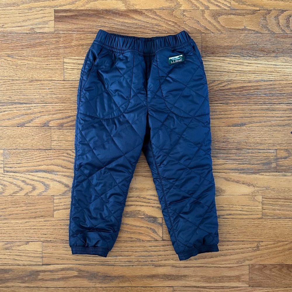 LLBean Mountain Bound Reversible Toddler Pant 3T